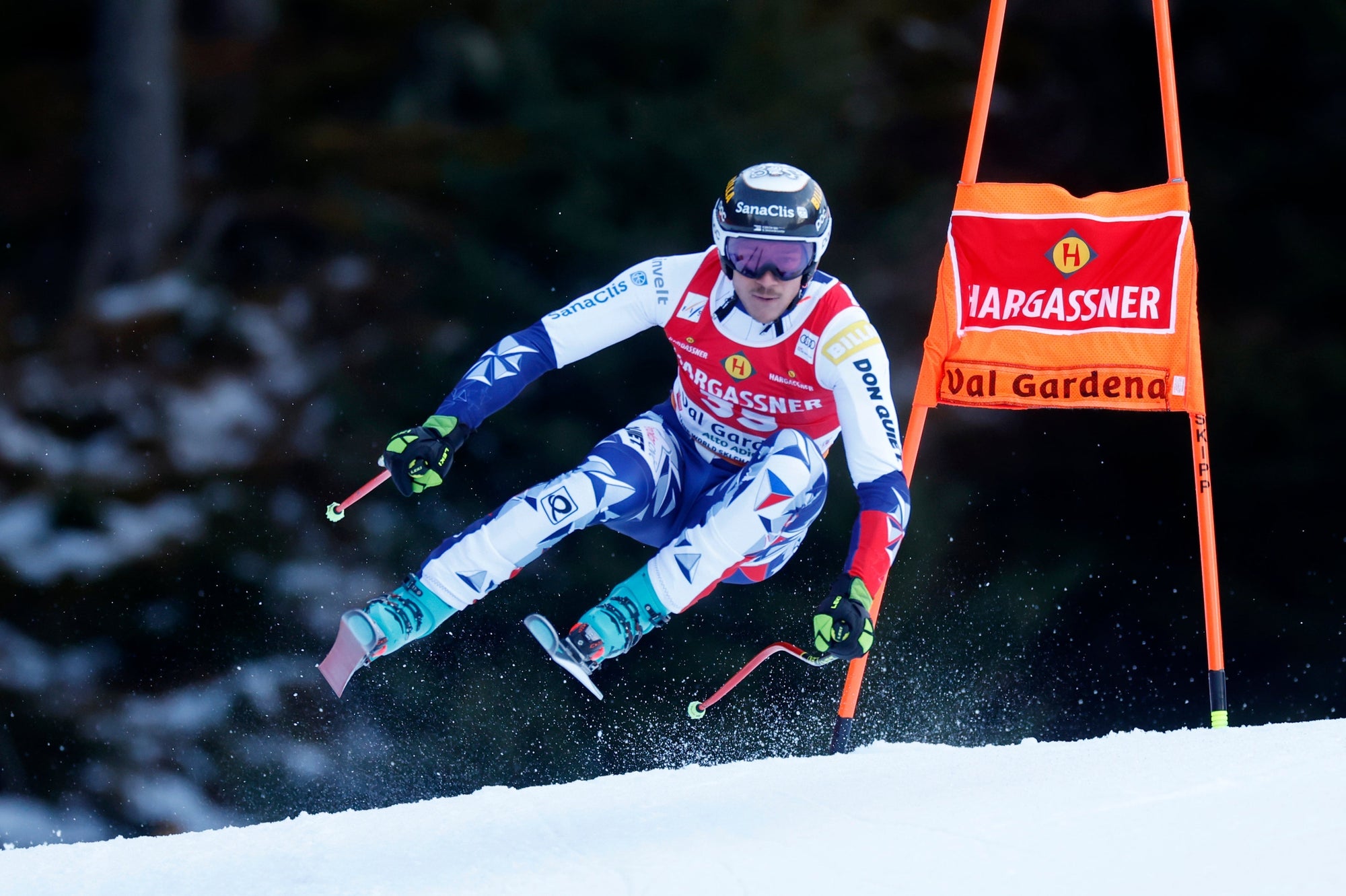 Kästle athlete Jan Zabystran takes Val Gardena World Cup Super-G